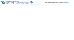 Desktop Screenshot of centraltexasurology.com